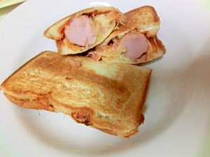 具だくさん 魚肉ソーセージサンド レシピ 作り方 By 九十九犬 楽天レシピ