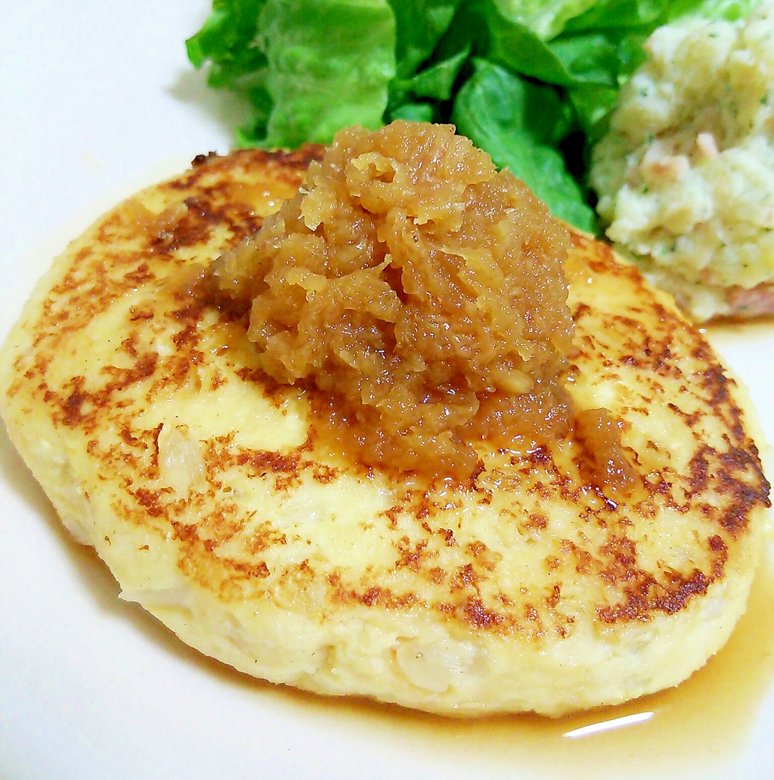 水切りなし☆肉なし☆豆腐ハンバーグ