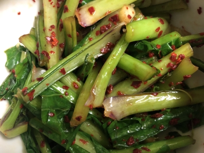 野沢菜酢醤油漬け