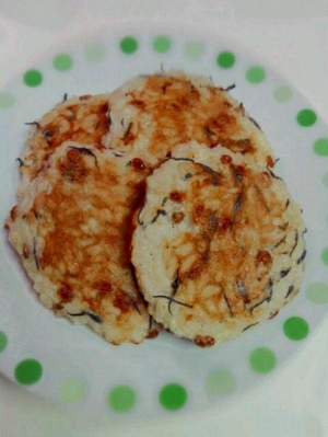 残った卵白で！納豆とひじきのおやき離乳食にも