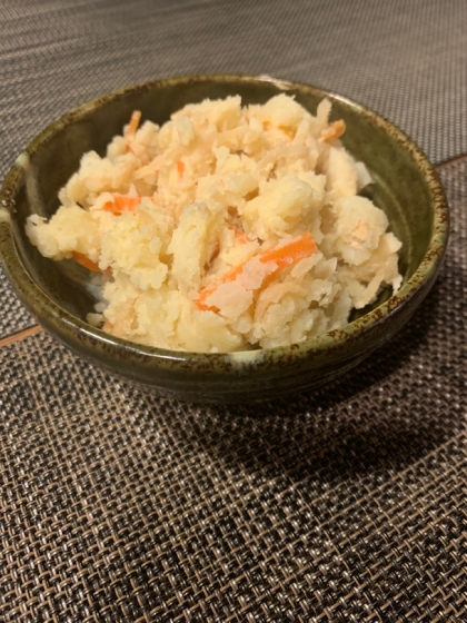 リメイク☆塩分控えめ切干大根のポテトサラダ