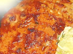 カロリーオフ★鶏とおからの照り焼きハンバーグ