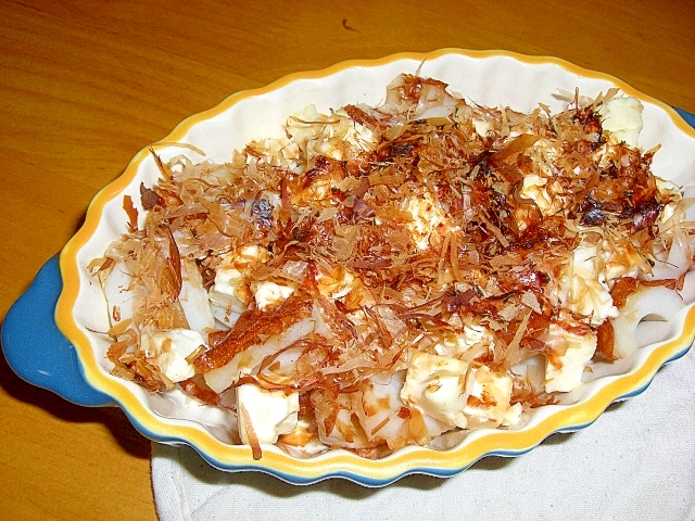とっても簡単♪クリチーちくわ焼き
