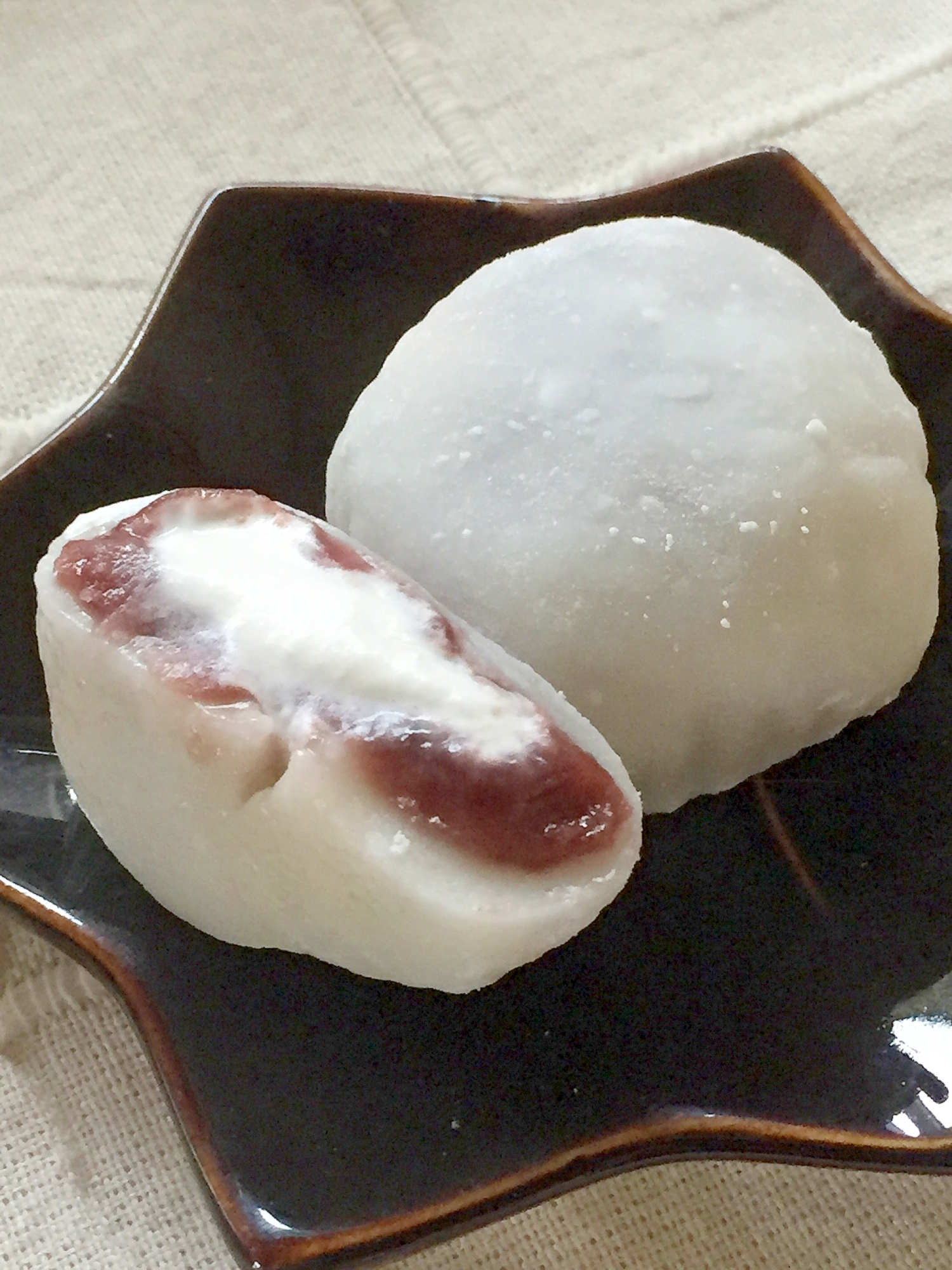 ひんやり美味しい♡生クリーム大福