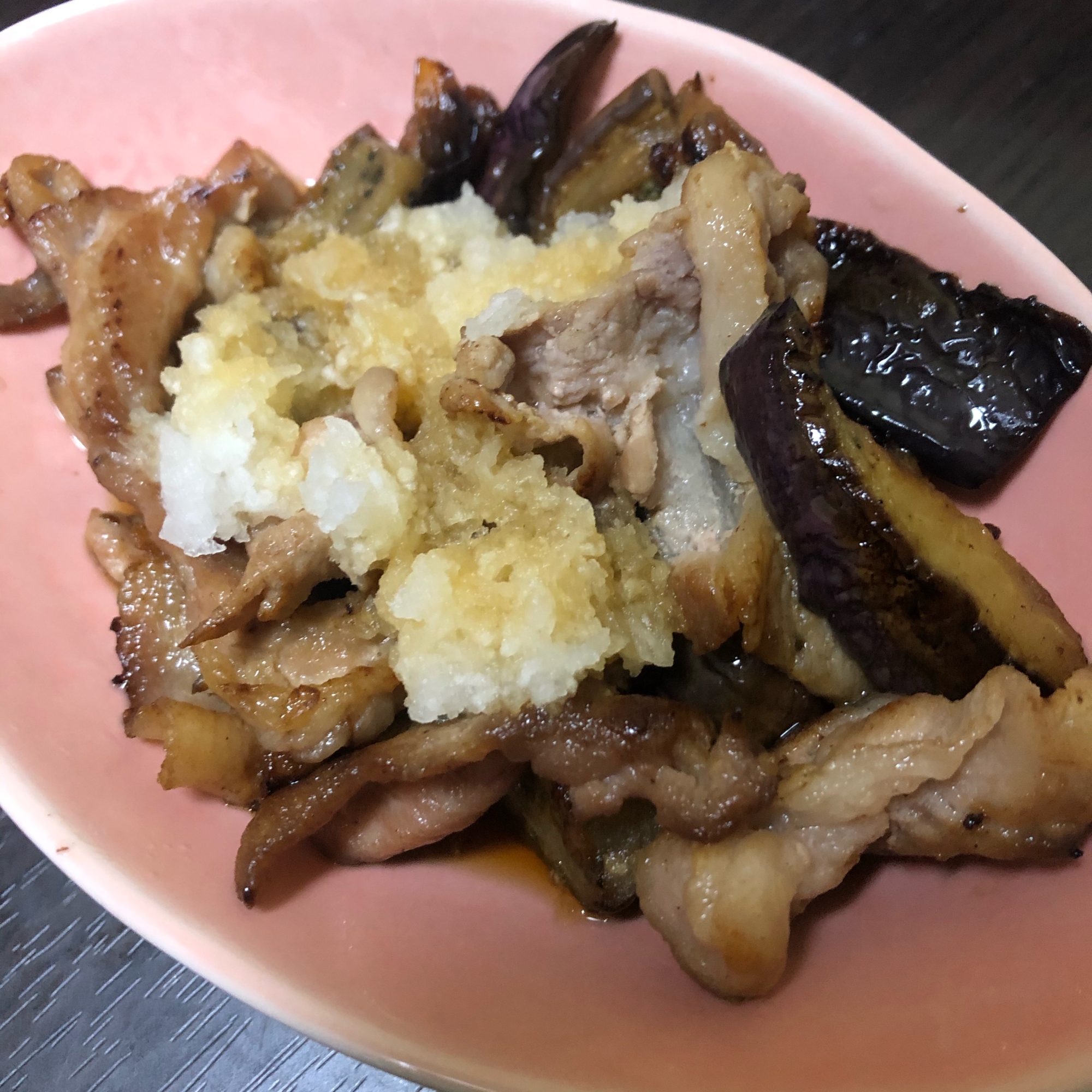 茄子と豚のおろしポン酢 レシピ 作り方 By おざみ 楽天レシピ