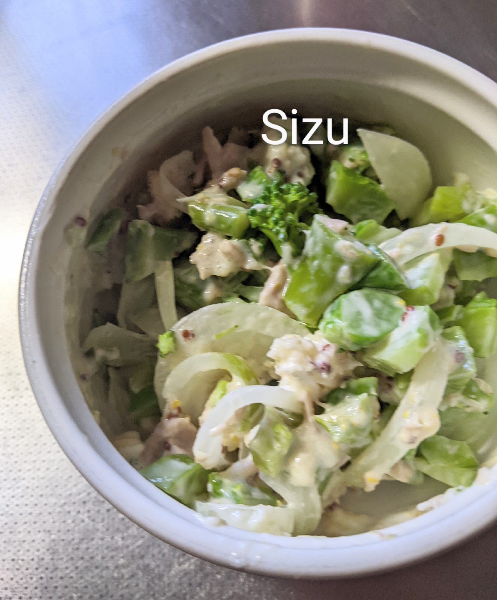 ツナとブロッコリーのマヨサラダ