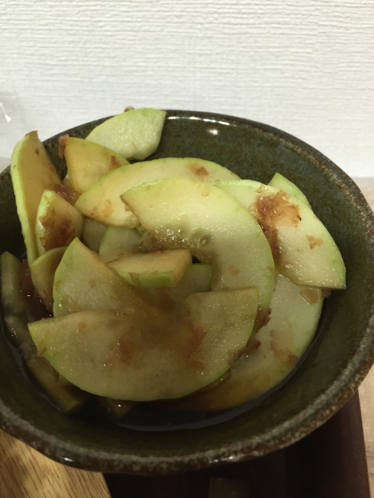 キュウリよりおいしい 白瓜のおかかまぶし レシピ 作り方 By さくらまこ 楽天レシピ