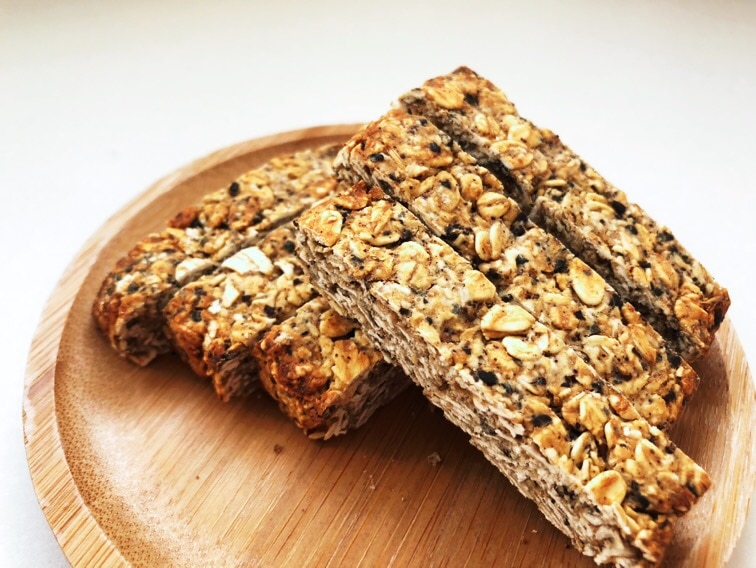 ビスコフオートミールバーのレシピ