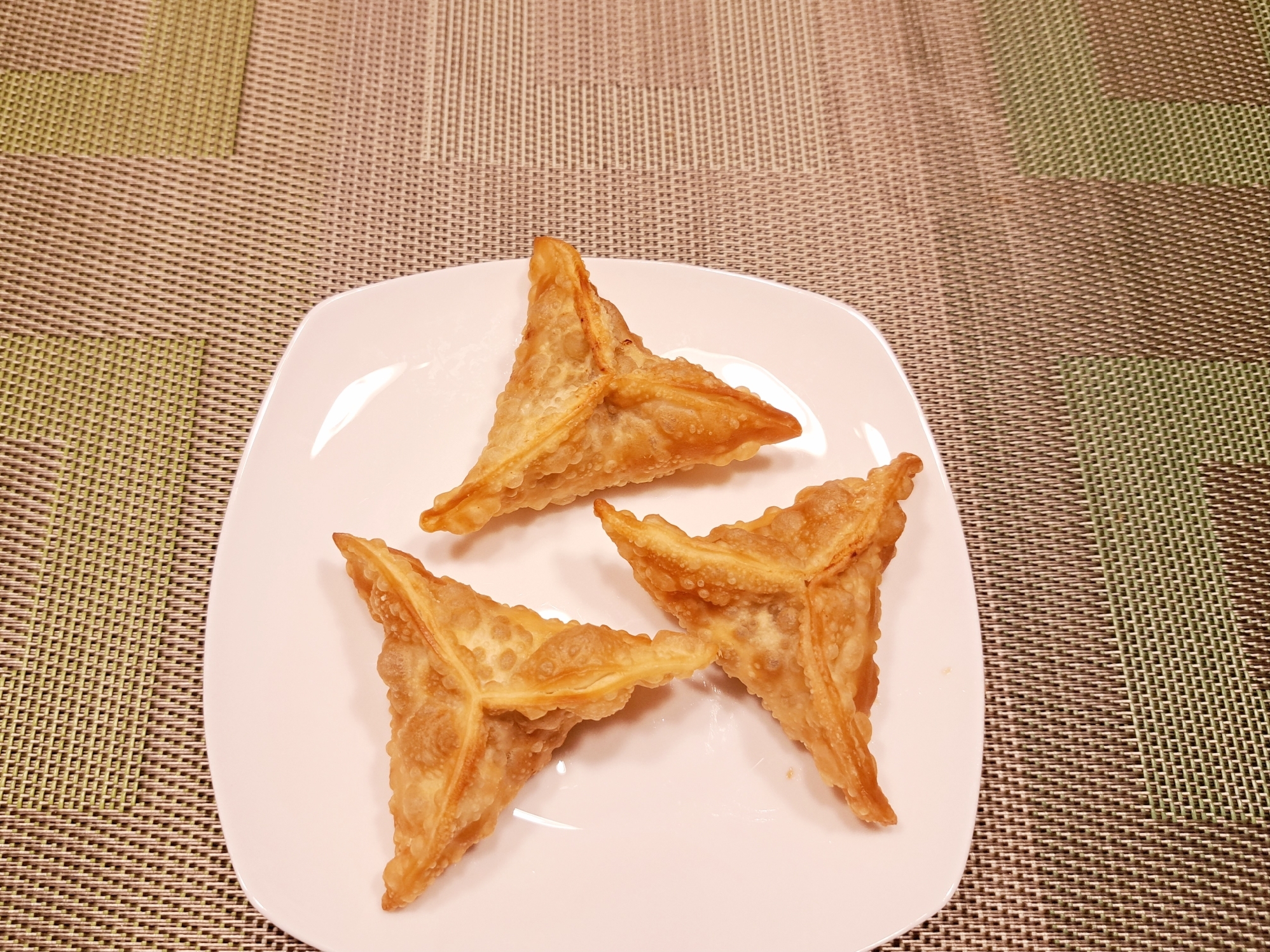 餃子の皮で！インド料理 サモサ