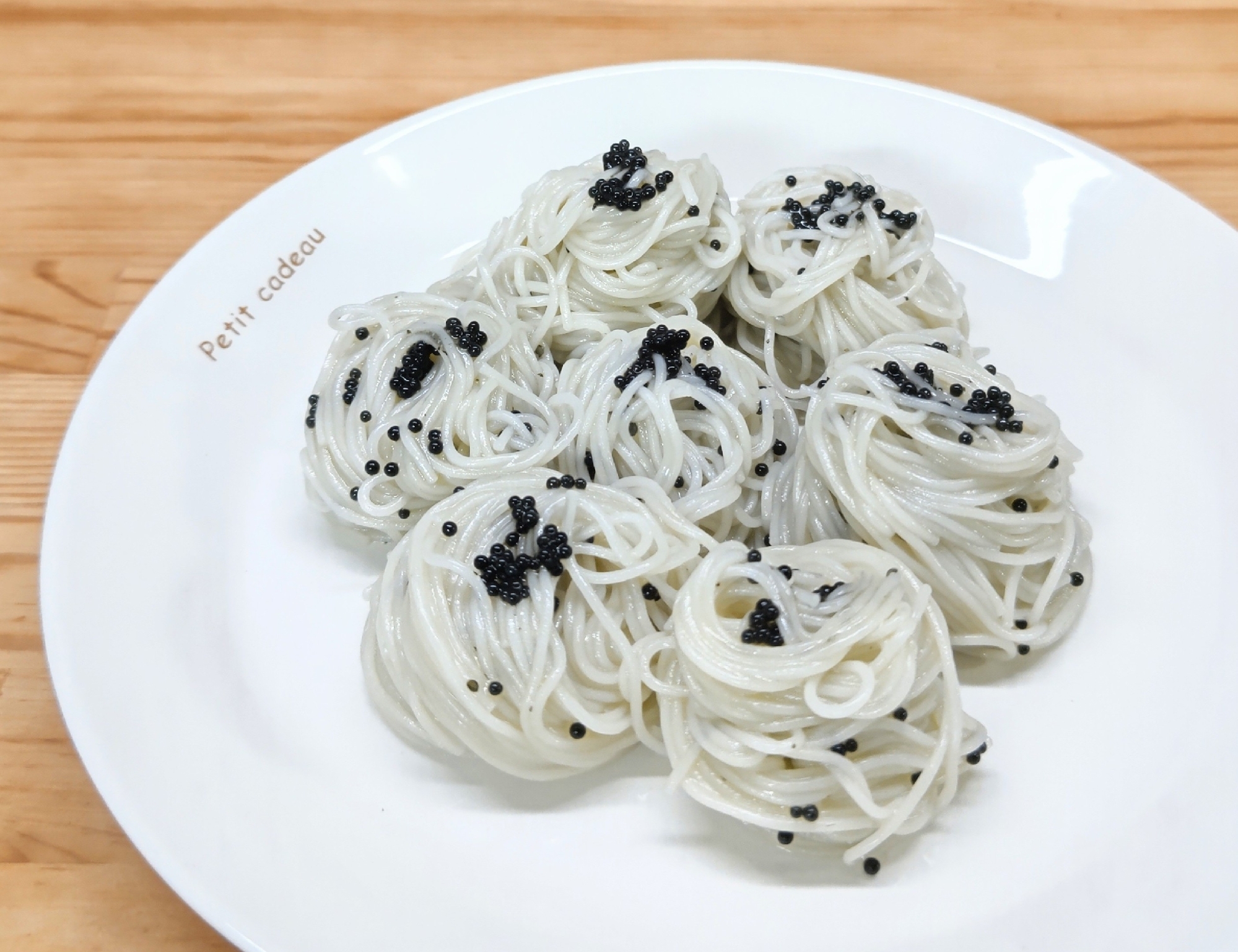 『ランプフィッシュキャビアそうめん』