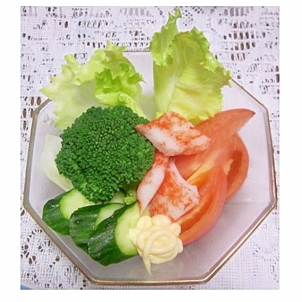 カニかまサラダ（レタス・ブロッコリーetc..）
