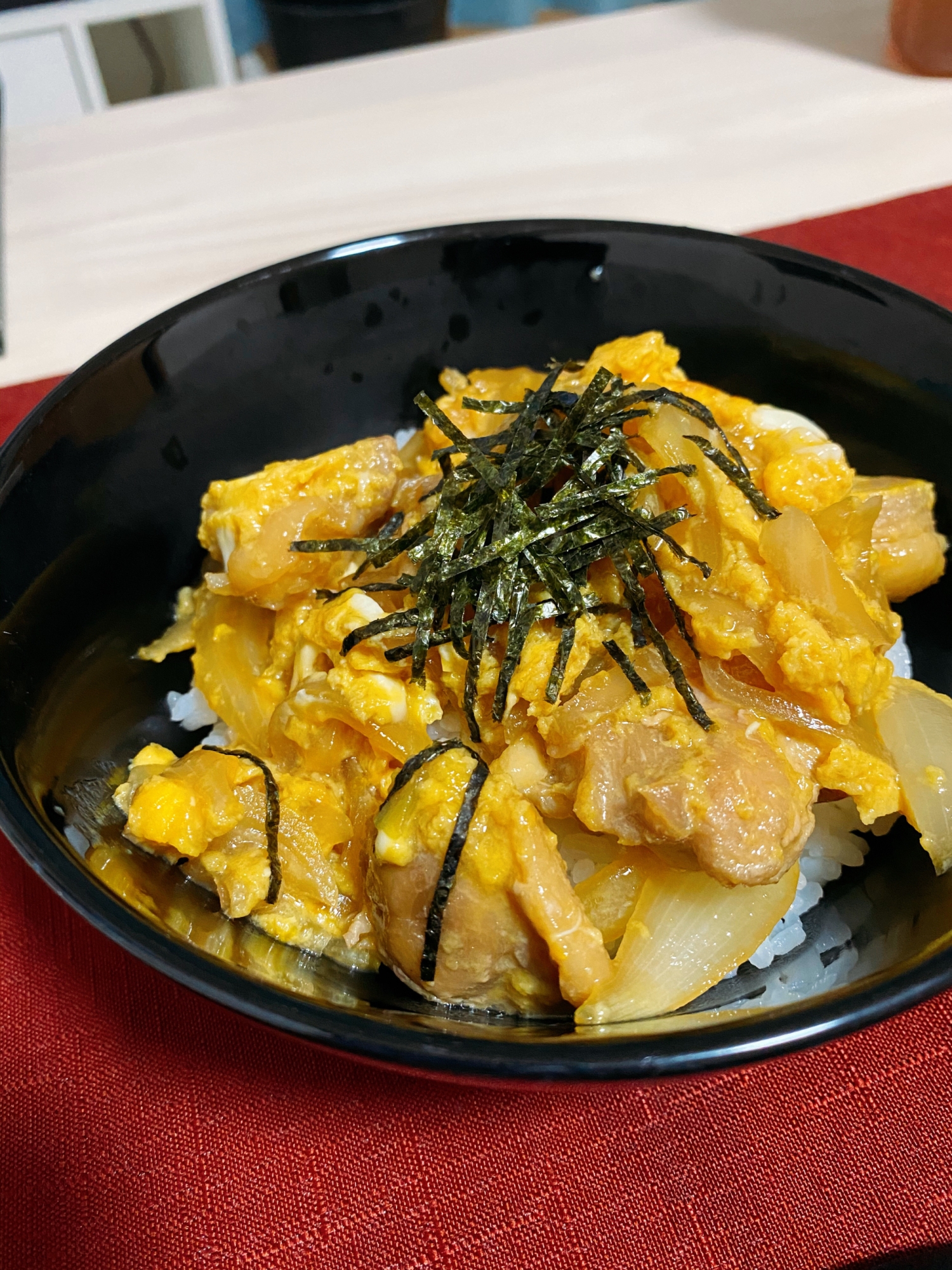 超簡単！めんつゆで親子丼