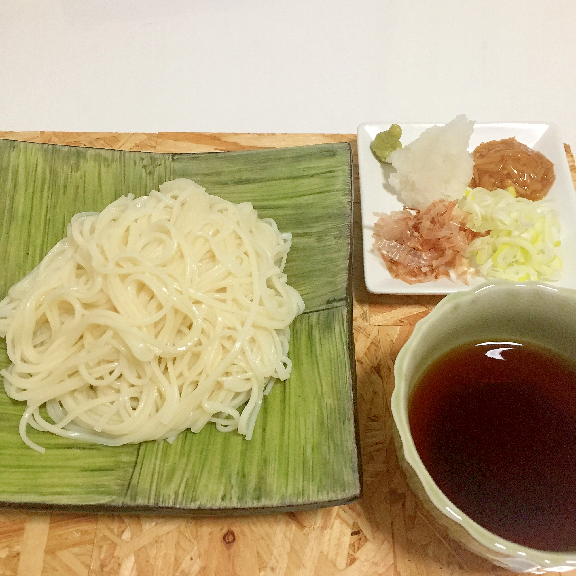 5種類薬味 冷やしうどん♪