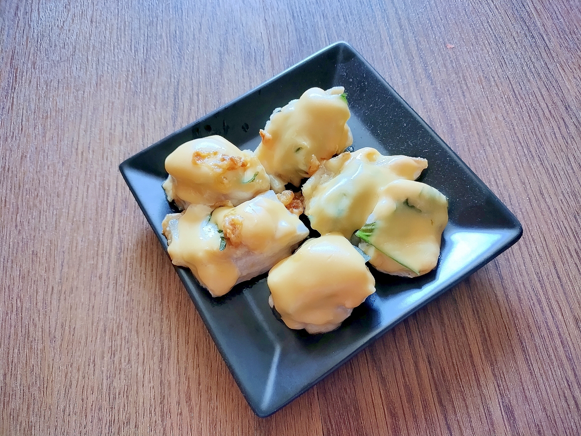 鶏もも肉のソテー☘大葉とチーズ