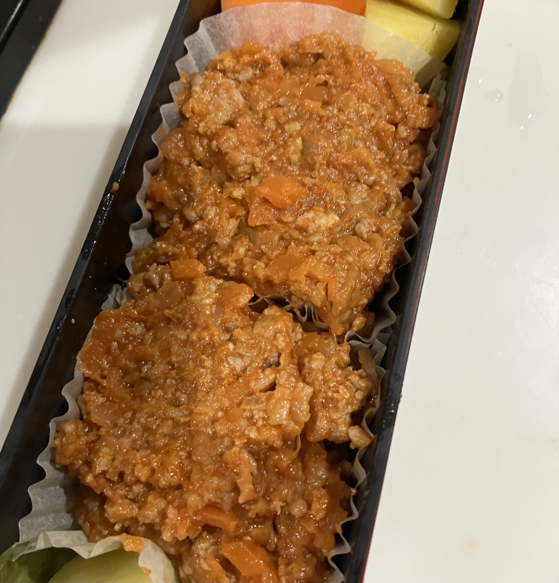 ケチャップ風味のお弁当用そぼろミート