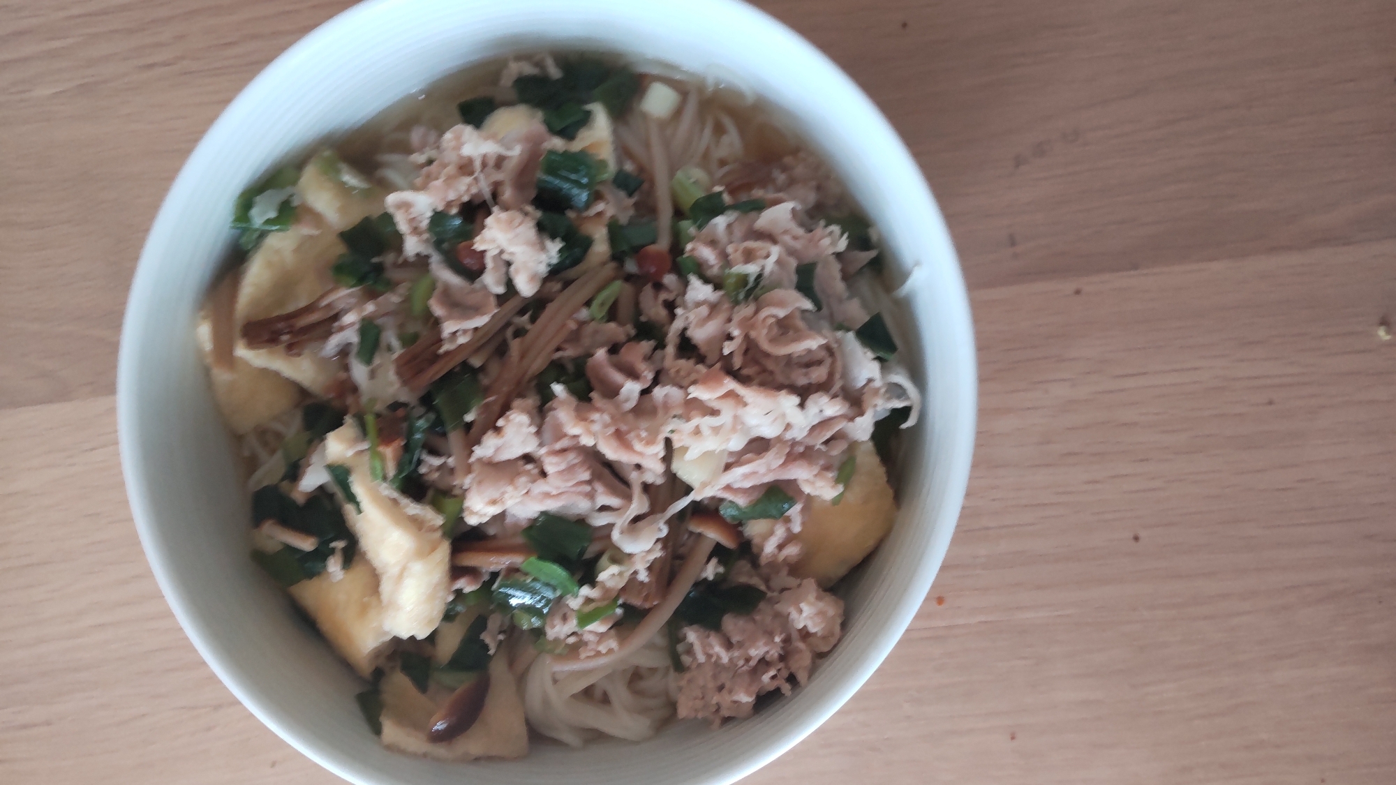 肉油揚げうどん