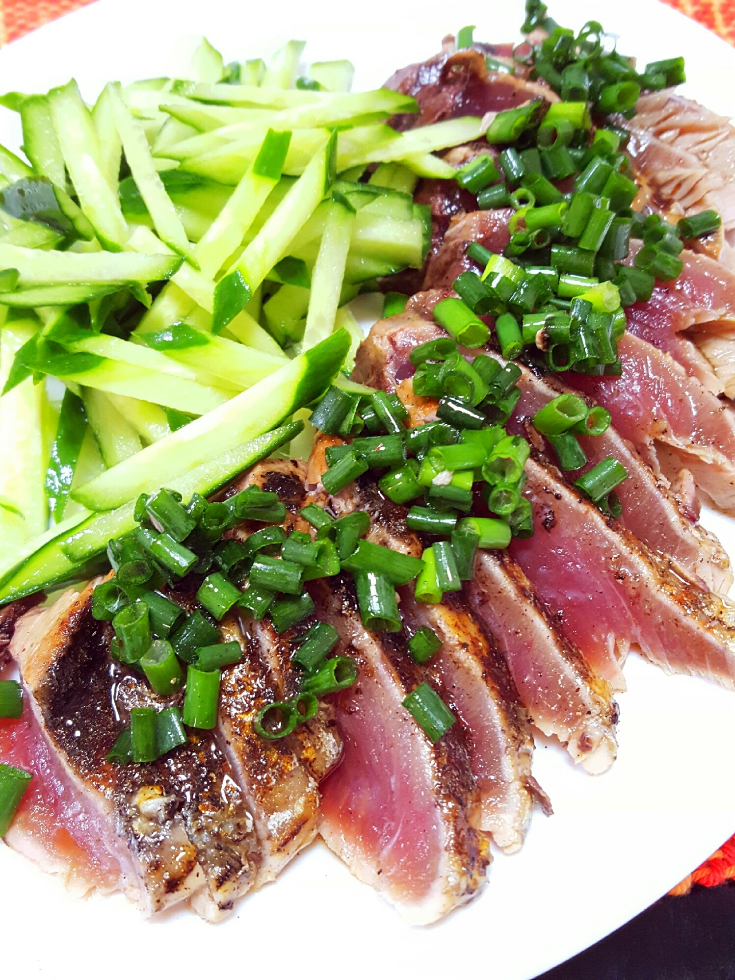 鰹のたたきの塩ダレ漬け レシピ 作り方 By ピッ君0129 楽天レシピ 鰹のたたきの塩ダレ漬け レシピ 作り方 By ピッ君0129 楽天レシピ