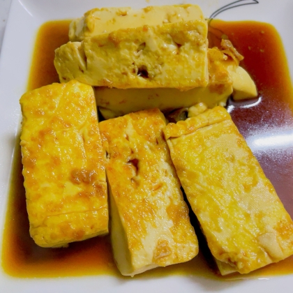 豆腐のステーキ風