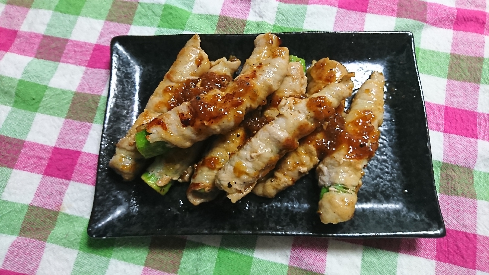 おくらの肉巻き