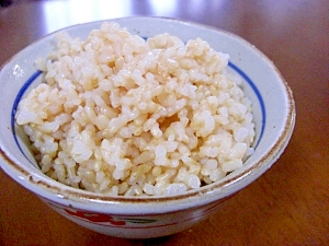 圧力鍋で炊く玄米ご飯