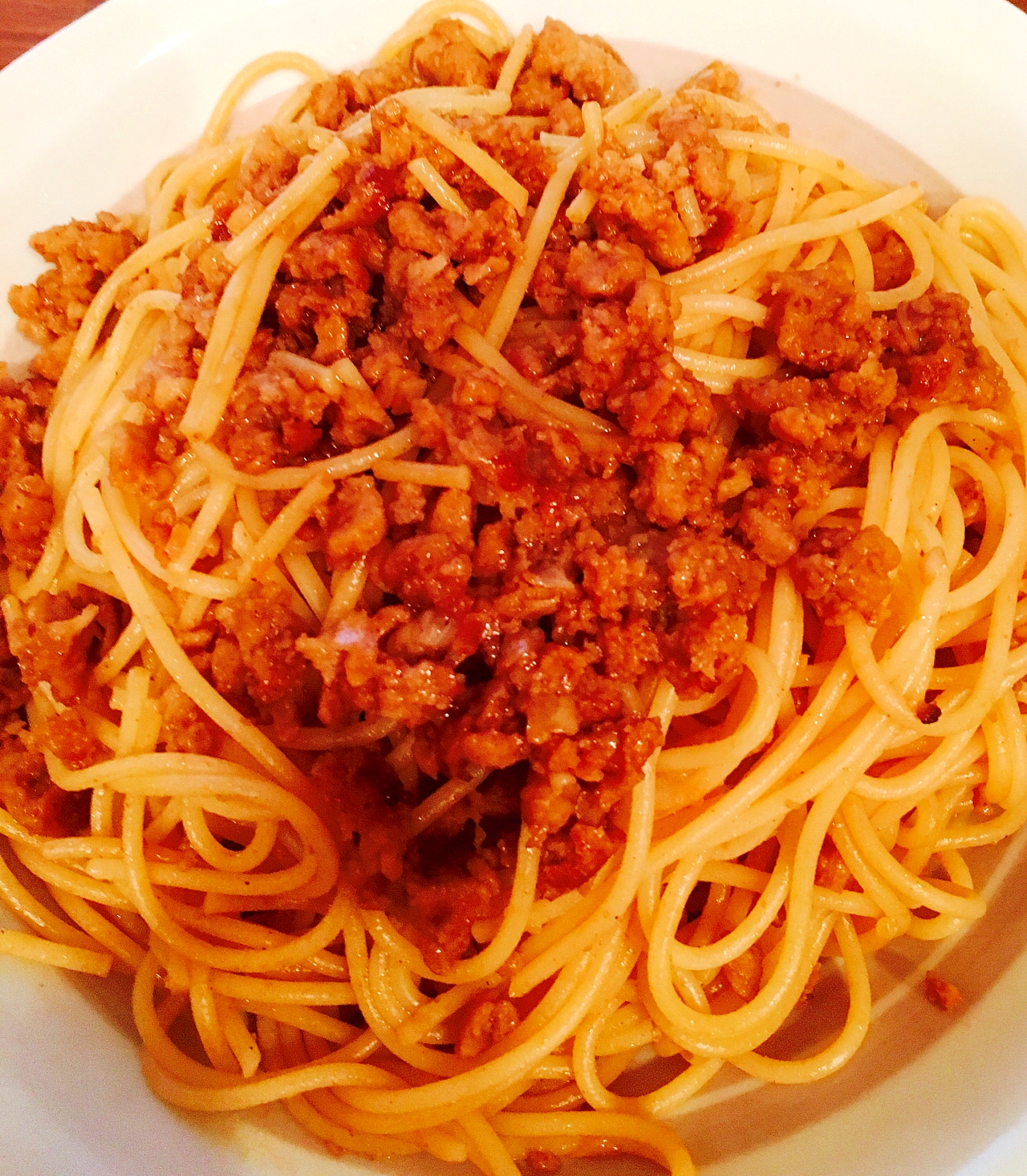 ハンバーグリメイク ボロネーゼパスタ レシピ 作り方 By みゅうしろ 楽天レシピ
