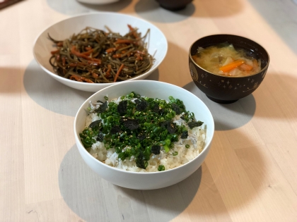 しらす丼(ごま油味)