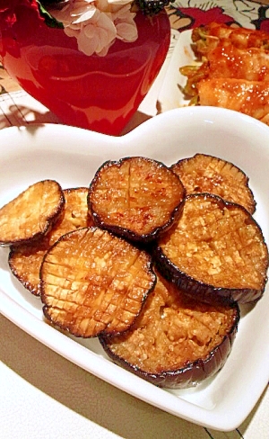 とろ〜り♥米茄子の照り焼きステーキ♪