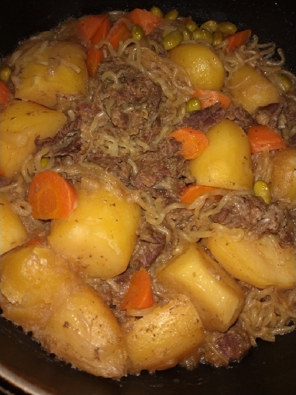 子供が大好き！糸こんにゃくかさ増しの肉じゃが♪