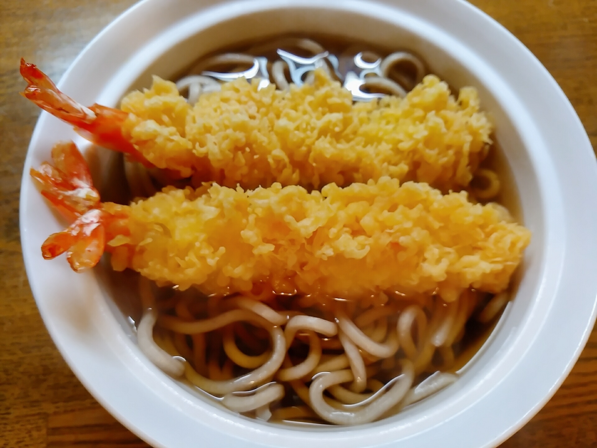 エビ天蕎麦