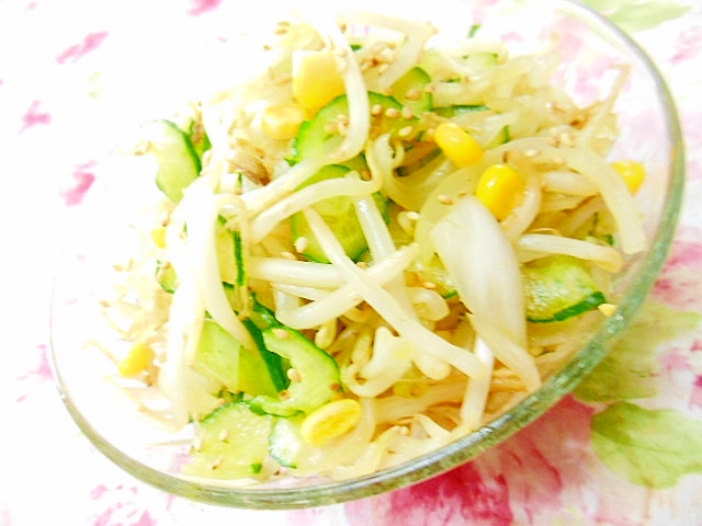 ダシダで作ろ もやしと胡瓜のナムル風 レシピ 作り方 By 小太郎1212 楽天レシピ ダシダで作ろ もやしと胡瓜のナムル風 レシピ 作り方 By 小太郎1212 楽天レシピ