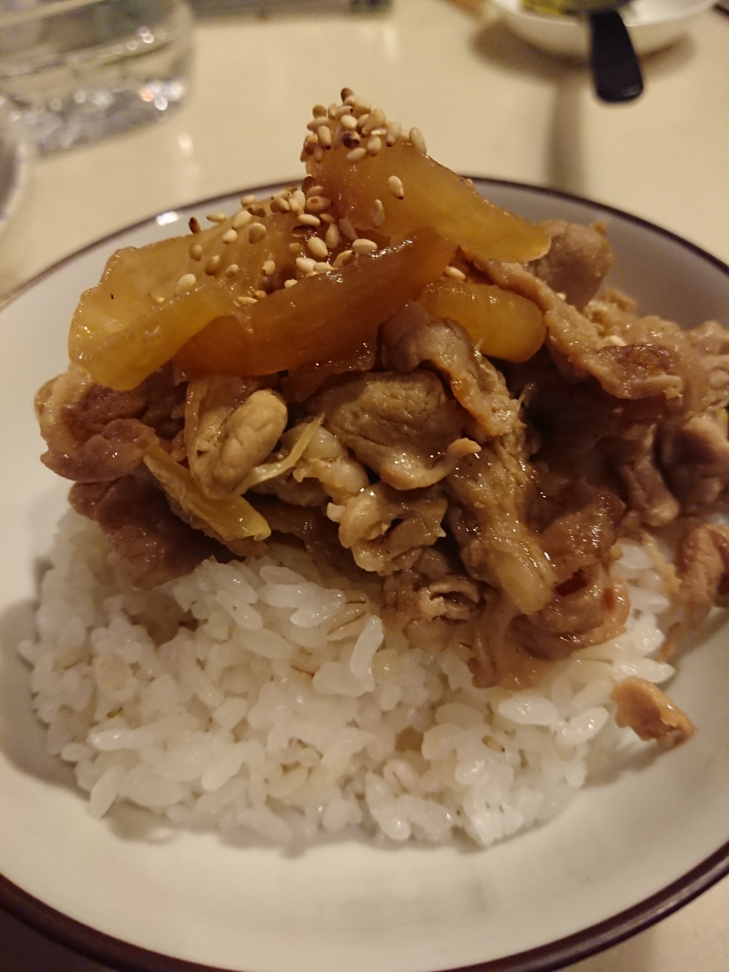 簡単 焼き肉丼 化学調味料ゼロ