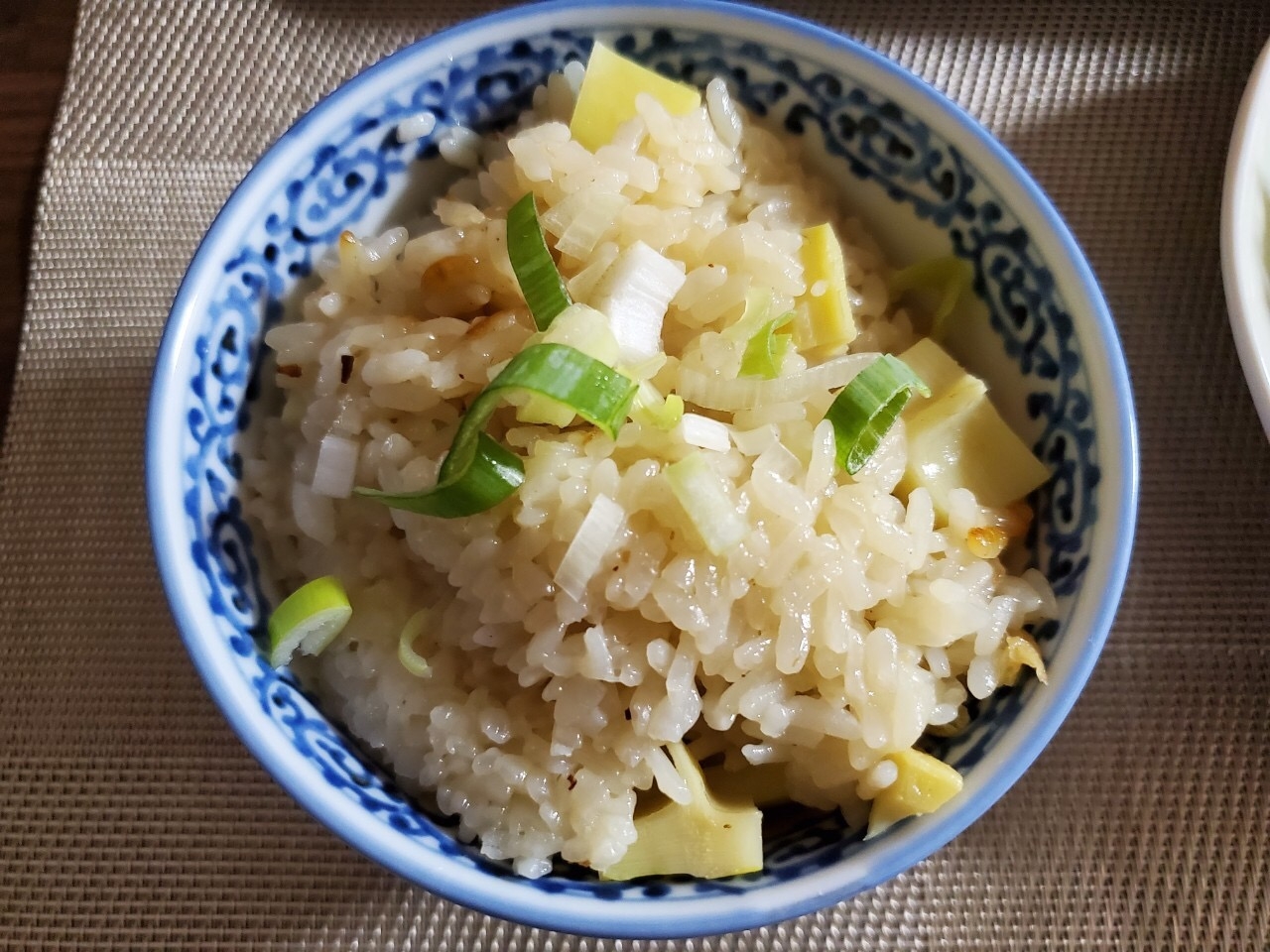 圧力鍋ではちくご飯(*^_^*)