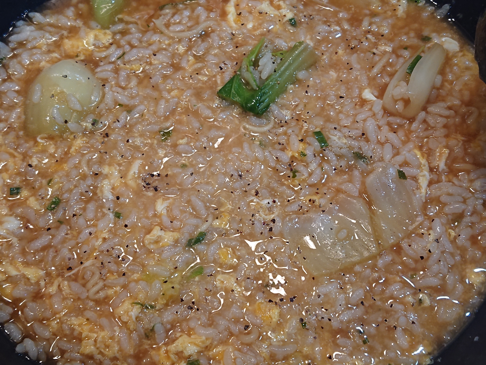 インスタントラーメンからの～おじや！