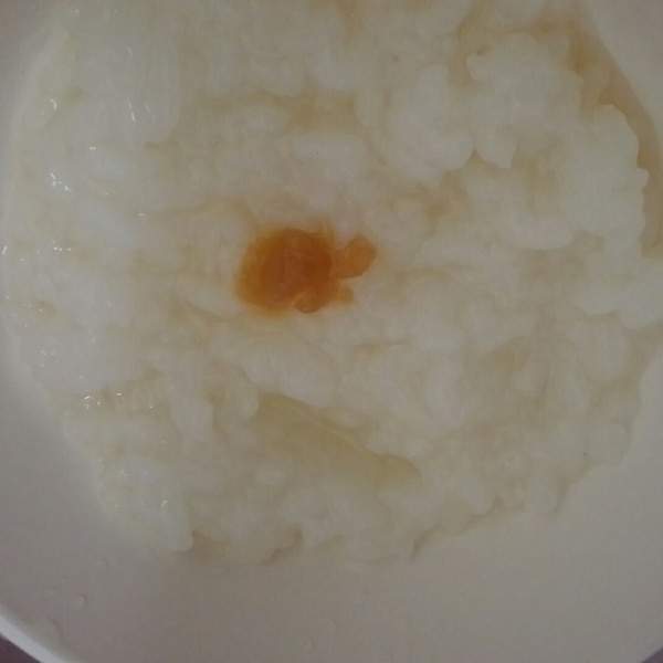 離乳食後期 梅干し粥 レシピ 作り方 By たくみ905 楽天レシピ 離乳食後期 梅干し粥 レシピ 作り方 By たくみ905 楽天レシピ