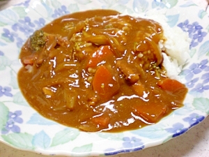 まろやか、イカカレー