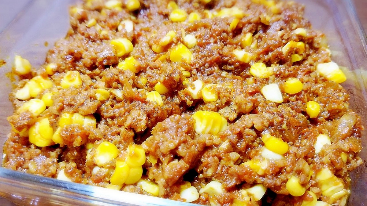 野菜たっぷり とうもろこしドライカレー レシピ 作り方 By こぶた 楽天レシピ