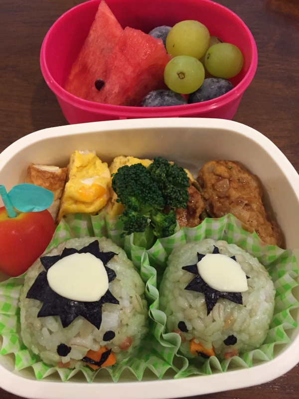 結構人気 カッパのキャラ弁当 レシピ 作り方 By すみれるん 楽天レシピ