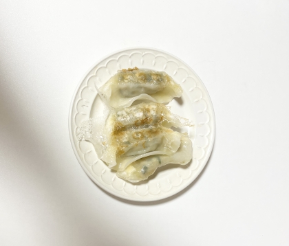 ニンニク無しの手作り焼き餃子。