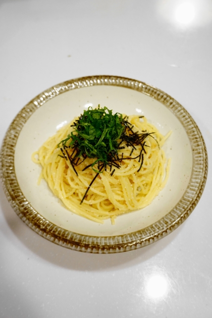 簡単！和風明太子パスタ