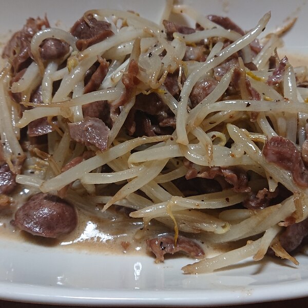 砂ずりスライスともやし炒め レシピ 作り方 By にぃに01 楽天レシピ 砂ずりスライスともやし炒め レシピ 作り方 By にぃに01 楽天レシピ