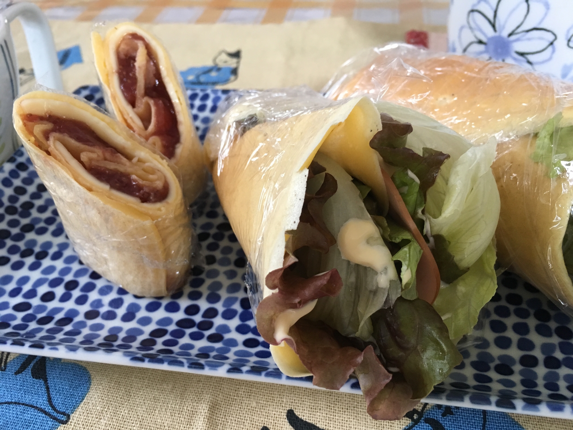 簡単クレープ «パン買い忘れた時の朝食に»