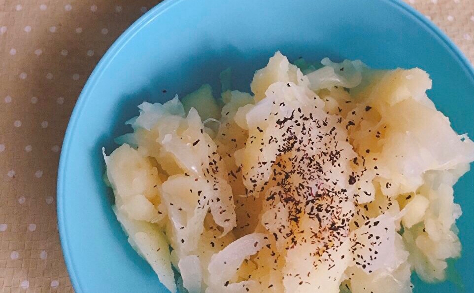 しんなり玉ねぎ入りポテトサラダ