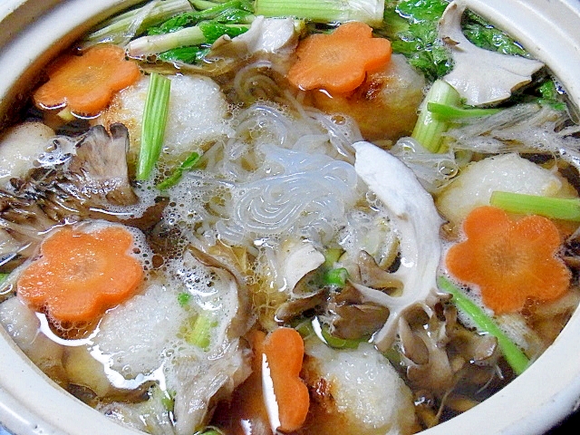 きりたんぽ鍋(だまこ鍋)