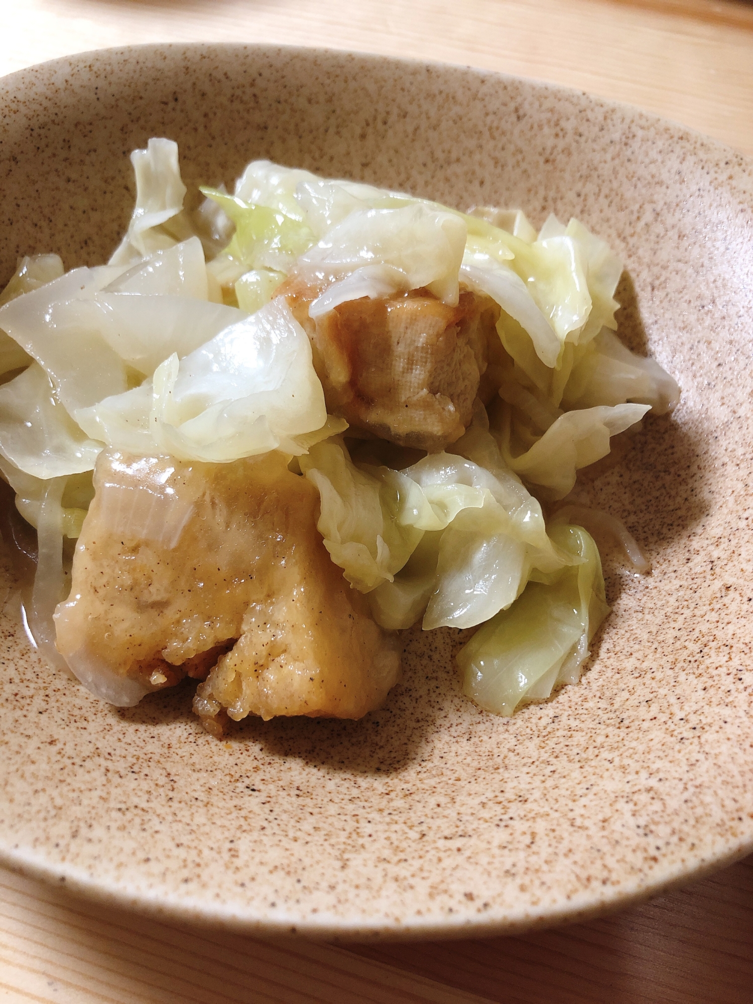 揚げ豆腐の野菜あんかけ