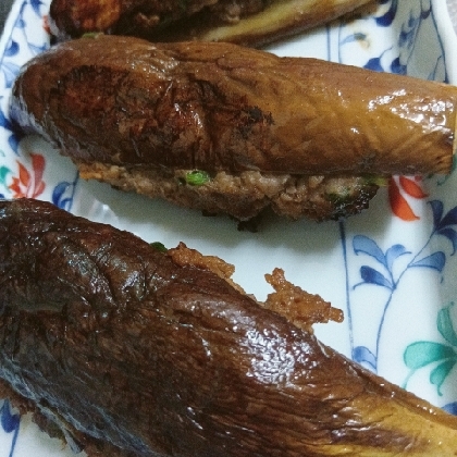 ナスのはさみ焼き