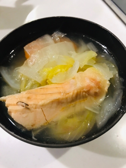 北海道～鮭まるごと三平汁