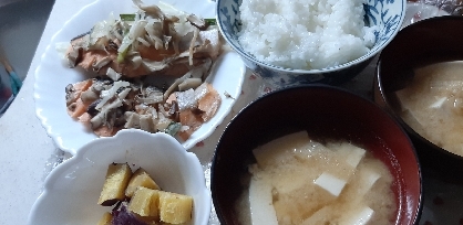 鮭のホイール焼き