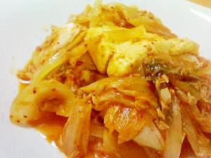 簡単で美味しい!ツナ味のキムチチゲ(チャムチチゲ)