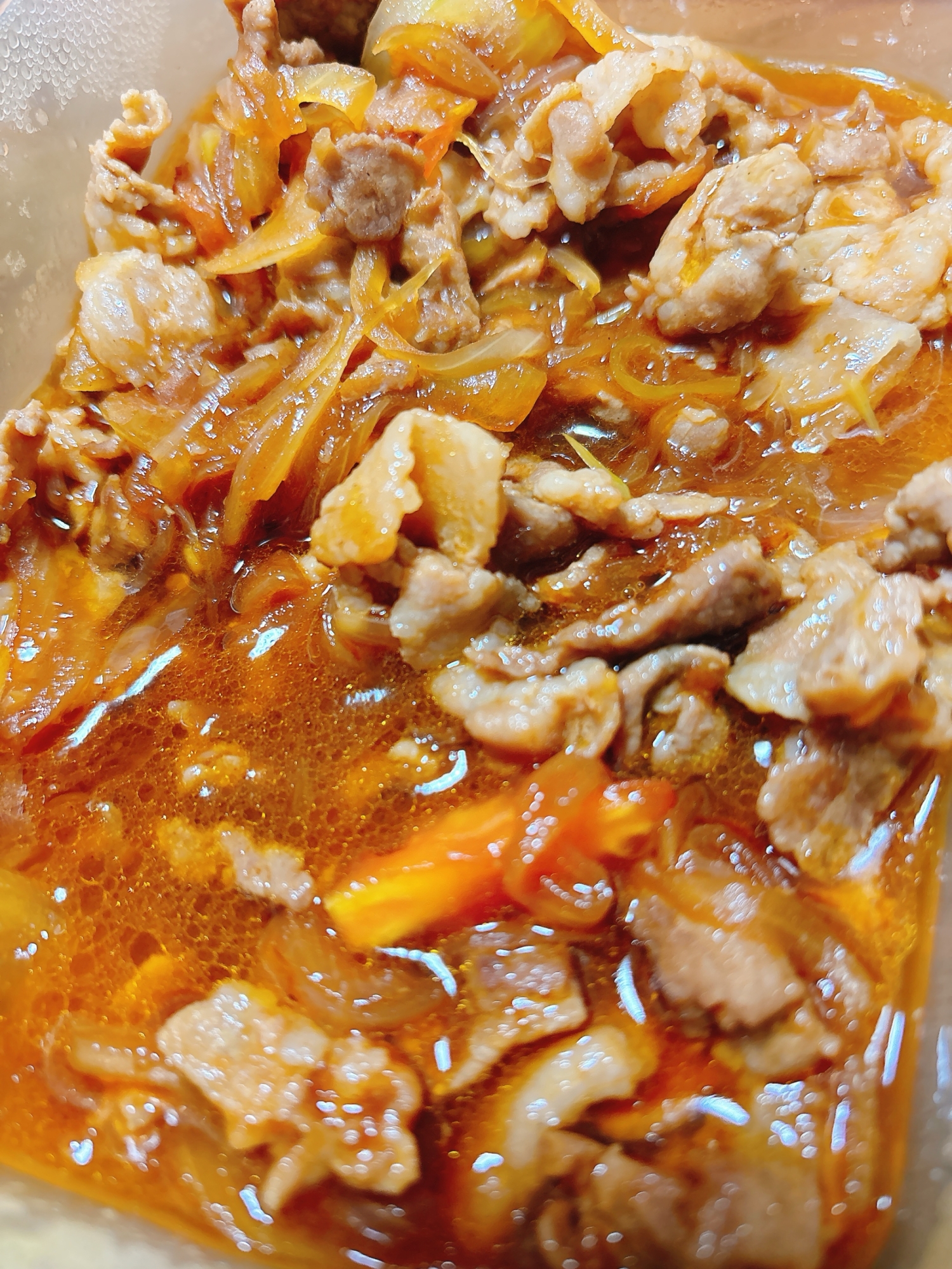 豚とトマトのジンギスカン炒め