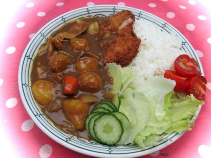 カレーライスセットその2